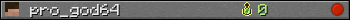 pro_god64 userbar 350x20