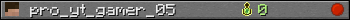 Юзербар 350x20 для pro_yt_gamer_05