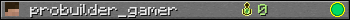 probuilder_gamer userbar 350x20