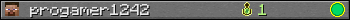 progamer1242 userbar 350x20