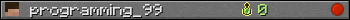 Benutzerleisten 350x20 für programming_99