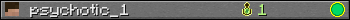 psychotic_1 userbar 350x20