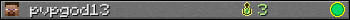 pvpgod13 userbar 350x20