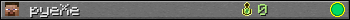 Benutzerleisten 350x20 für pyeXe