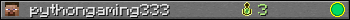 pythongaming333 userbar 350x20