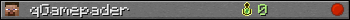 Юзербар 350x20 для qGamepader