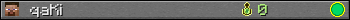 qaKi userbar 350x20
