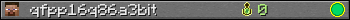 Юзербар 350x20 для qfpp16q86a3bit