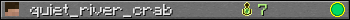 quiet_river_crab userbar 350x20