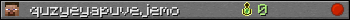 quzyeyapuvejemo userbar 350x20