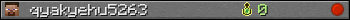 qyakyehu5263 userbar 350x20