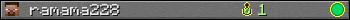 ramama228 userbar 350x20