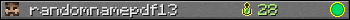 randomnamepdf13 userbar 350x20