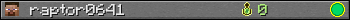 raptor0641 userbar 350x20