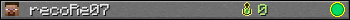 recoRe07 userbar 350x20