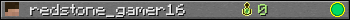 redstone_gamer16 userbar 350x20