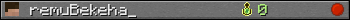 remuBekeha_ userbar 350x20