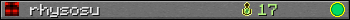 rhysosu userbar 350x20