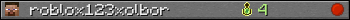 roblox123xolbor userbar 350x20