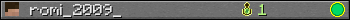 romi_2009_ userbar 350x20