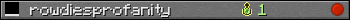 rowdiesprofanity userbar 350x20