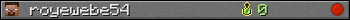 royewebe54 userbar 350x20