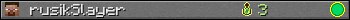 rusikSlayer userbar 350x20