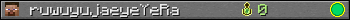 ruwuyujaeyeYeRa userbar 350x20