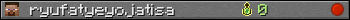 ryufatyeyojatisa userbar 350x20