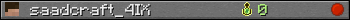 saadcraft_4IX userbar 350x20