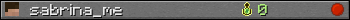sabrina_me userbar 350x20