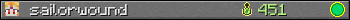 Benutzerleisten 350x20 für sailorwound