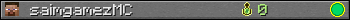 saimgamezMC userbar 350x20