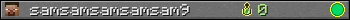 samsamsamsamsam9 userbar 350x20