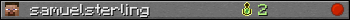 samuelsterling userbar 350x20