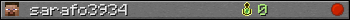 sarafo3934 userbar 350x20