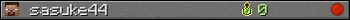 sasuke44 userbar 350x20