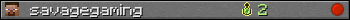 savagegaming userbar 350x20