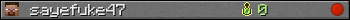 sayefuke47 userbar 350x20