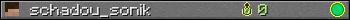 schadou_sonik userbar 350x20