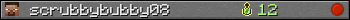 scrubbybubby08 userbar 350x20