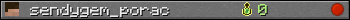 sendygem_porac userbar 350x20