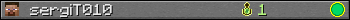 sergiT010 userbar 350x20
