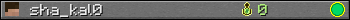 sha_kal0 userbar 350x20