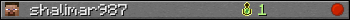 shalimar987 userbar 350x20