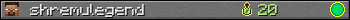 shremulegend userbar 350x20