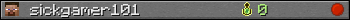 sickgamer101 userbar 350x20