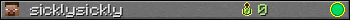 sicklysickly userbar 350x20