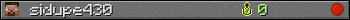 sidupe430 userbar 350x20