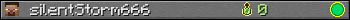 silentStorm666 userbar 350x20